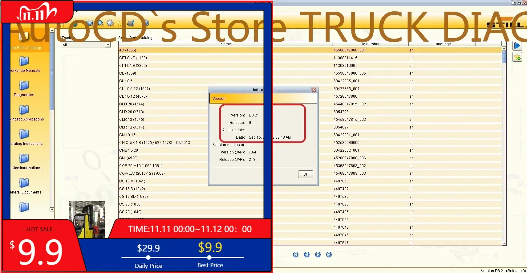 

AutoCD New STILL STEDS 8.21SP1 R9 [09.2021] PARTS & REPAIR +Expire Patch+Keygen