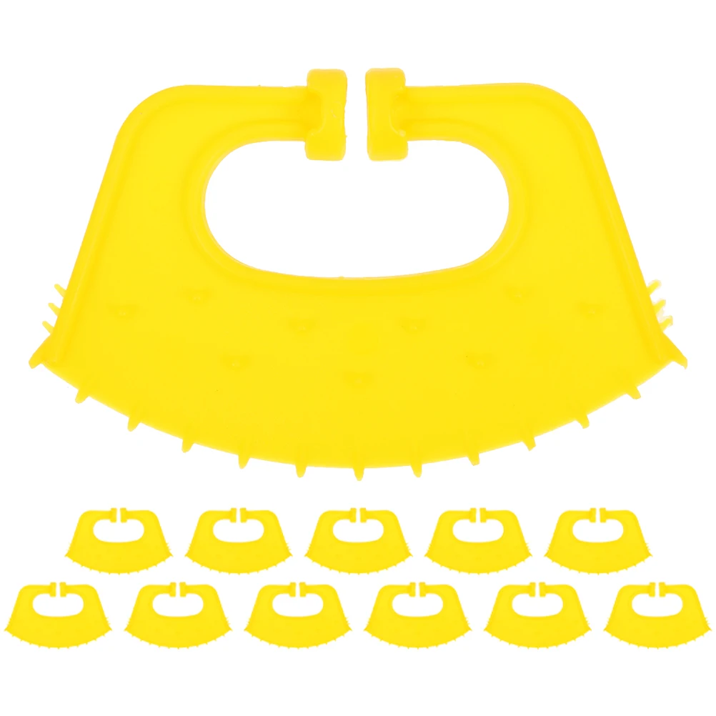 

12 Pcs Bull Nose Thorn Calf Ring Rings Animal Ear Tag Applicator Cattle Farm Tools Calves Instrument