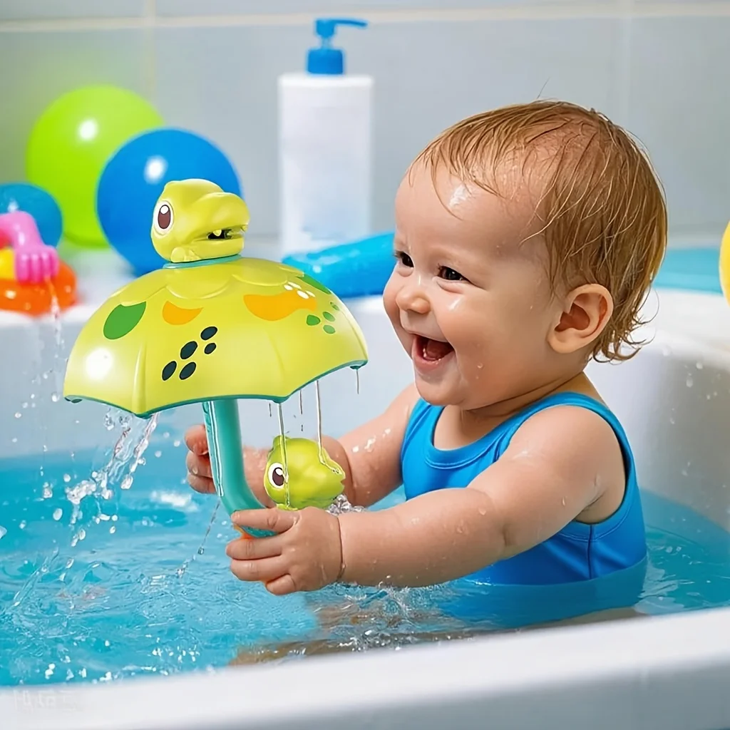 어린이 욕실용 스프링클러 장난감, 목욕 놀이용품, 유아용품