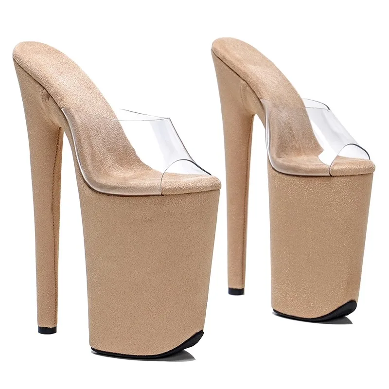 23CM/9inches Patent PVC upper Platform Shoes Sexy Dance Shoes High Heels Slippers Pole Dance Shoes 0022