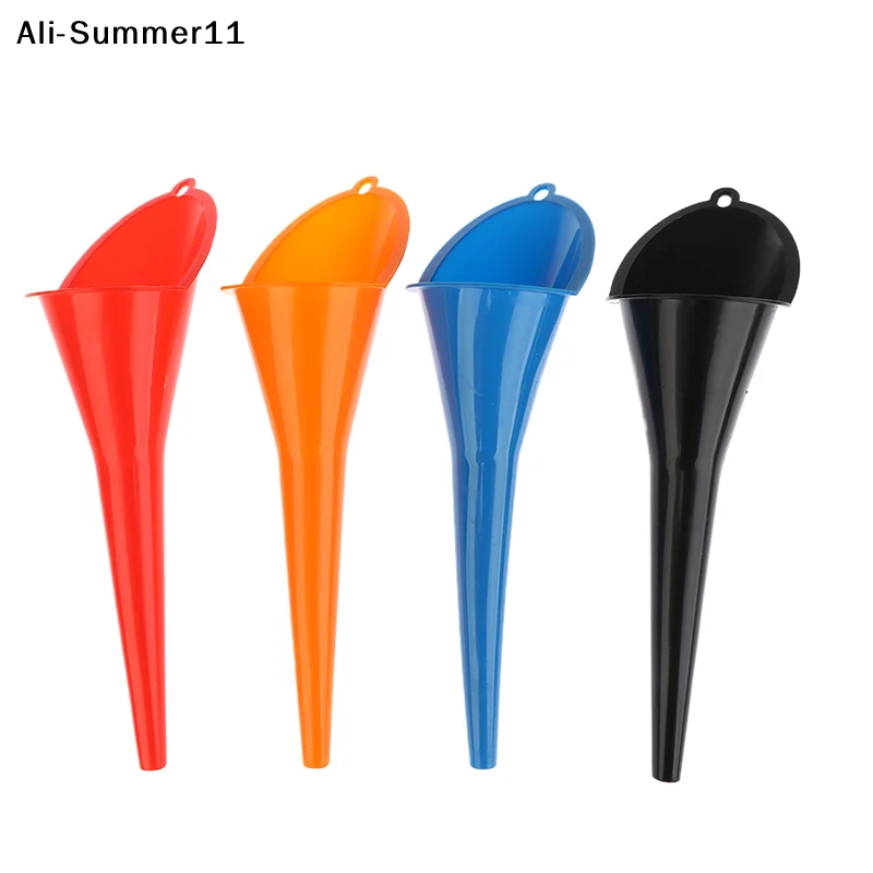 

【A6L】【Ew1】1PC Anti-splash Car Long Mouth Oil Fuel Filling Tools Plastic Engine Funnel Motorcycle Refueling Car Accessories