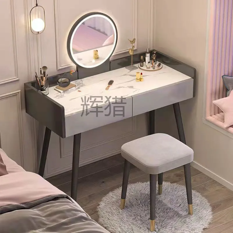 

Hl Light Luxury and High end, Simple and Modern Dressing Table, Bedroom Master Bedroom, 2024 New Small Makeup