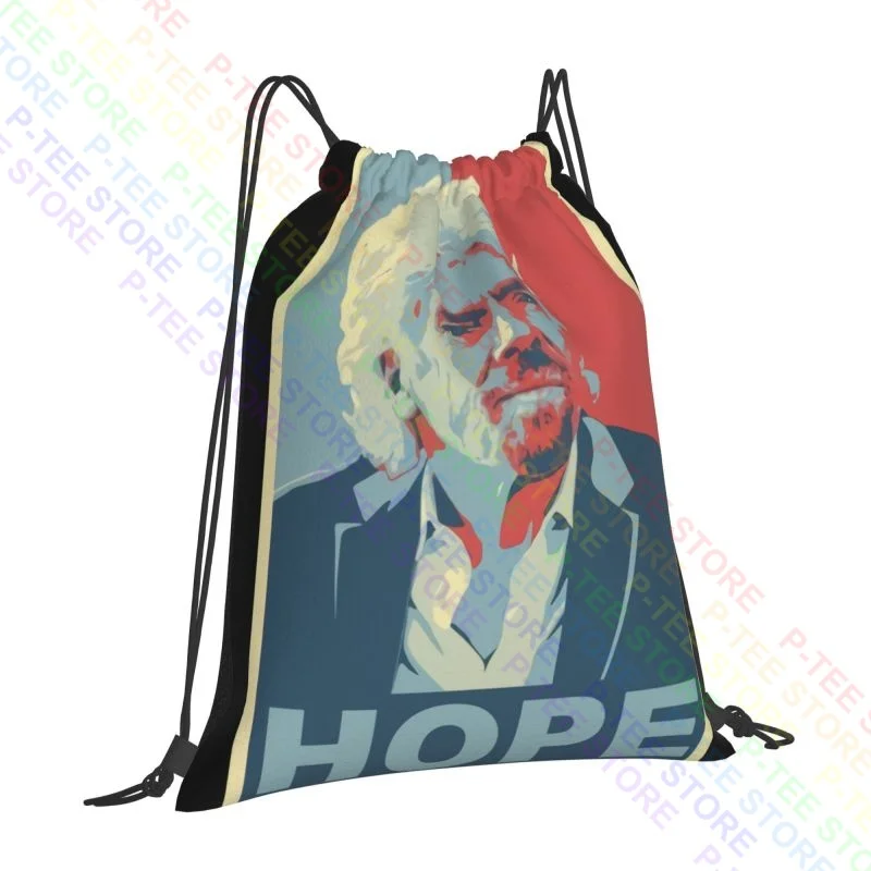 Richard Branson Hope Space Travel Entrepreneur Trader Investor Drawstring Bags Gym Bag Backpack Lightweight