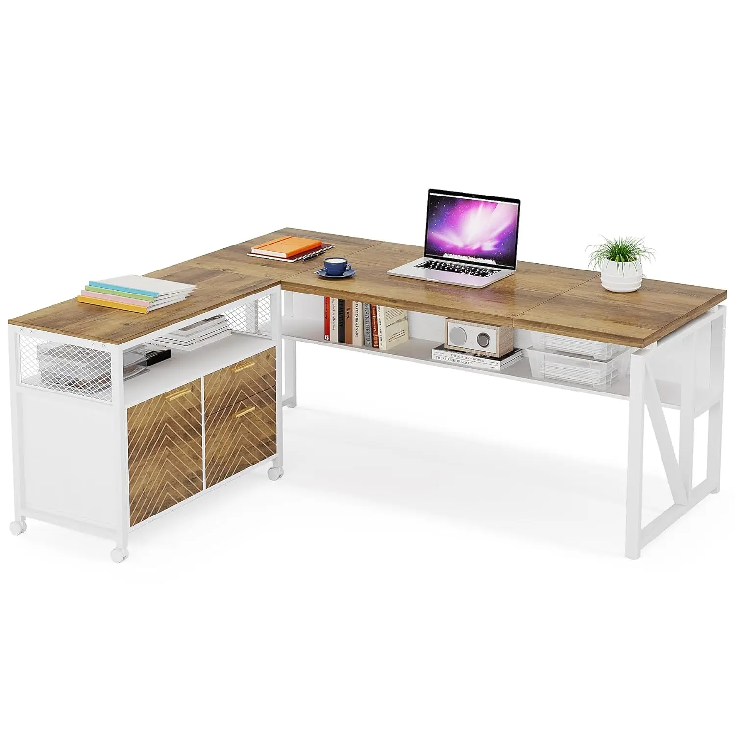 63" L Shaped Execut…