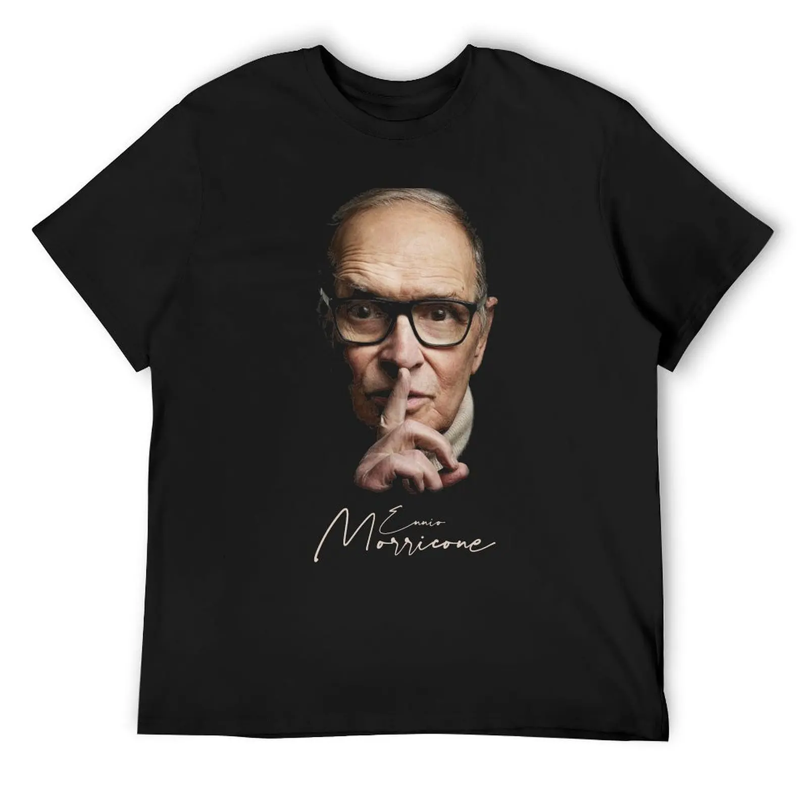 Футболка ENNIO MORRICONE, летний топ, милая одежда, футболка большого размера с рисунком, мужские футболки для больших и высоких людей Футболка ENNIO MORRICONE, летний топ, милая одежда, футболка большого размера с рисунком, мужские футболки для больших и высоких людей