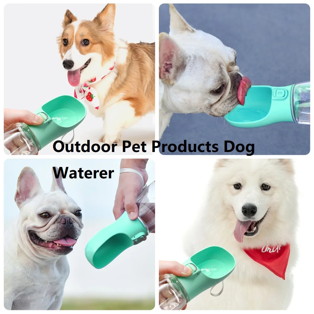 Pet Travel Water Bottle Portable Dog Water Bottle For Small Large Dogs Bowl Outdoor Walking Puppy Cat Drinking Bowl Dog Supplie