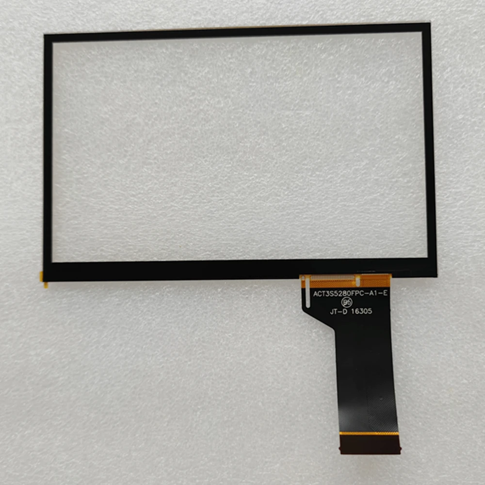 wholesale 10 Pieces 6.5 Inch 40 Pins Glass Touch Screen Panel Digitizer Lens For TDO-WVGA0633F00039 WVGA0633F00045 LCD