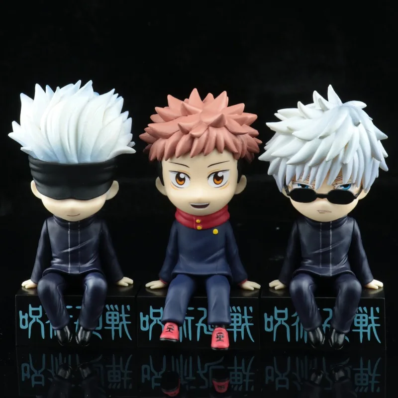 11cm Itadori Yuji Jujutsu Kaisen Second Season Satoru Gojo Anime Action Figure Toys Doll Collection Christmas Gift