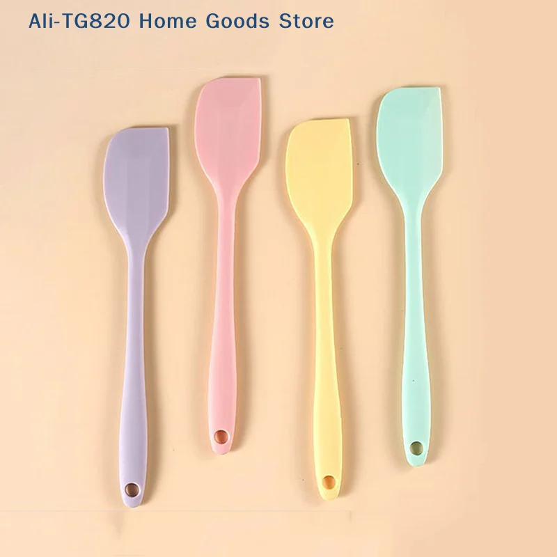 

[TG820]Silicone Cream Spatula Heat-Resistant Non-Stick Spatula Perfect For Cooking Baking & Stirring Food Grade Kitchen Tool