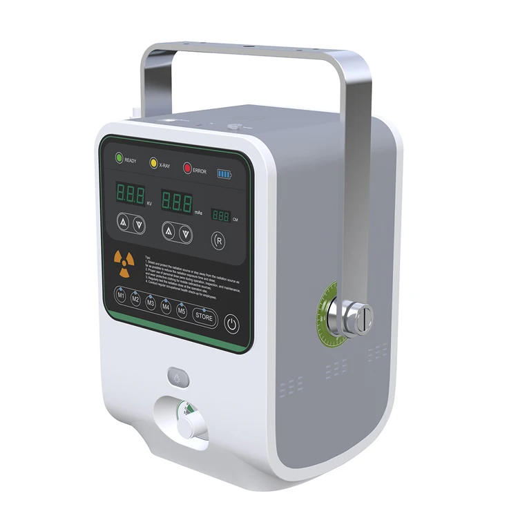Light Weight Medical Portable Digital X-ray Machine Price with Battery Human and Veterinary X Ray Machine Price