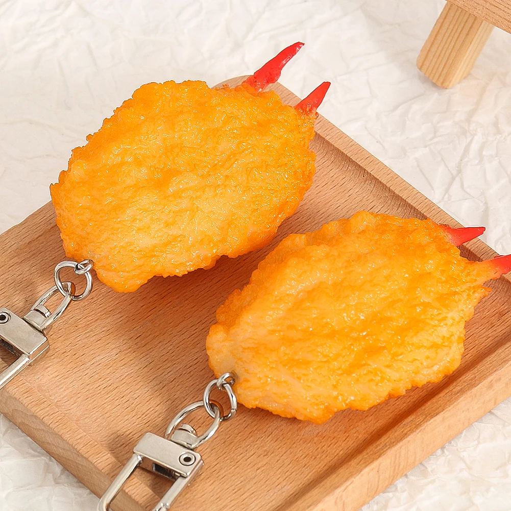 محاكاة مخلب السلطعون المفاتيح أداة خارجية واقعية المأكولات البحرية قلادة ملحق للحقائب السفر والعتاد فكرة هدية فريدة من نوعها