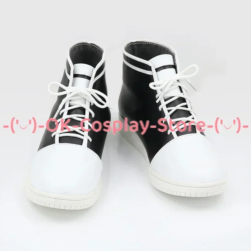 [Personalizzato] Nekomata Okayu Scarpe Cosplay Vtuber Anime Gioco di ruolo Prop Halloween Carnevale Festa Stivali in pelle PU