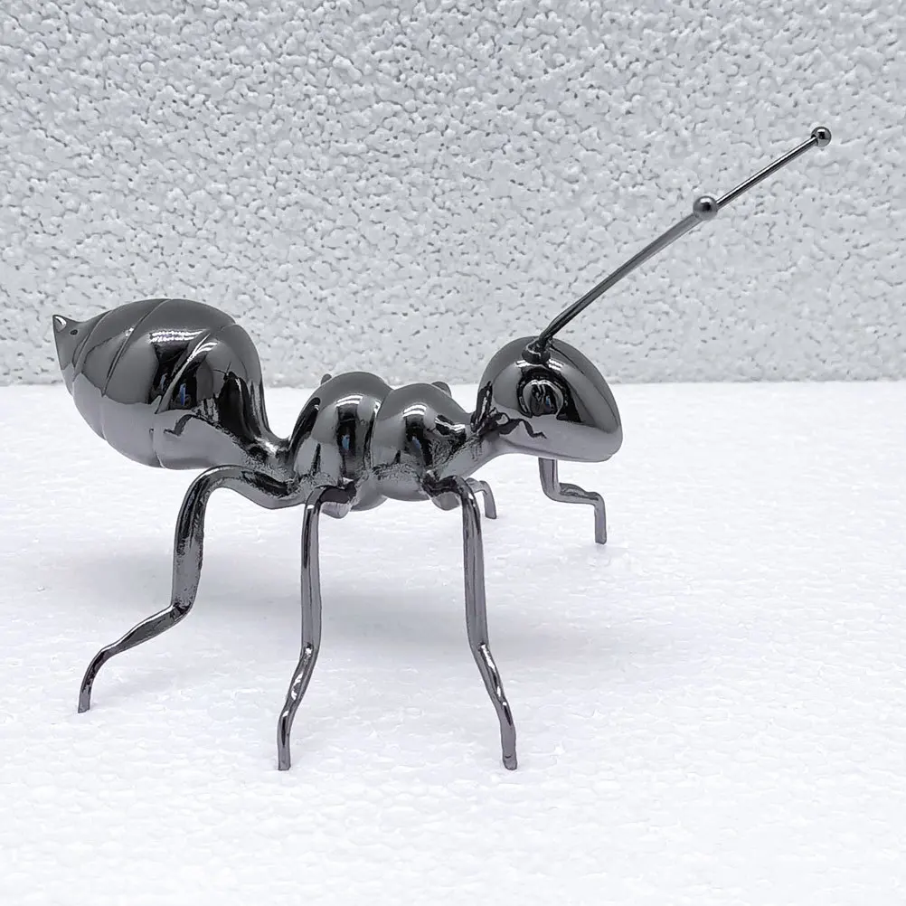 

Metal Ant Metal Animal Statue Home Office Study Tabletop Indoor Outdoor Decor Ant Figurines Animal Figurines