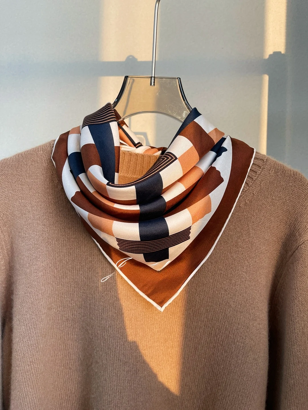 double-sided-silk-scarf-62cm-silk-women's-sle-briti-sle-small-square-scarf-versatile-seasonal-use