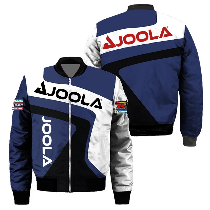 

JOOLA Winter New Plush Thick Men's Jacket, Casual Versatile Professional Coat Windproof and Warm Zipper Top