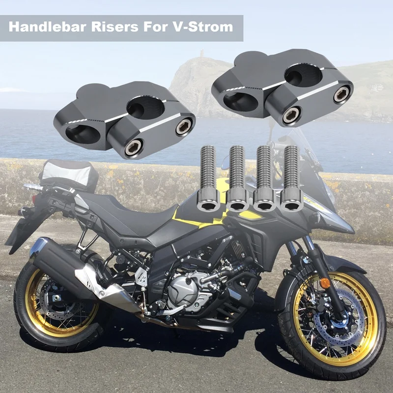 

Подставки для крепления на руль для Suzuki V-Strom 250 650 DL650 V-Strom 1000 DL1000 2002-2019 22 мм 7/8 дюйма