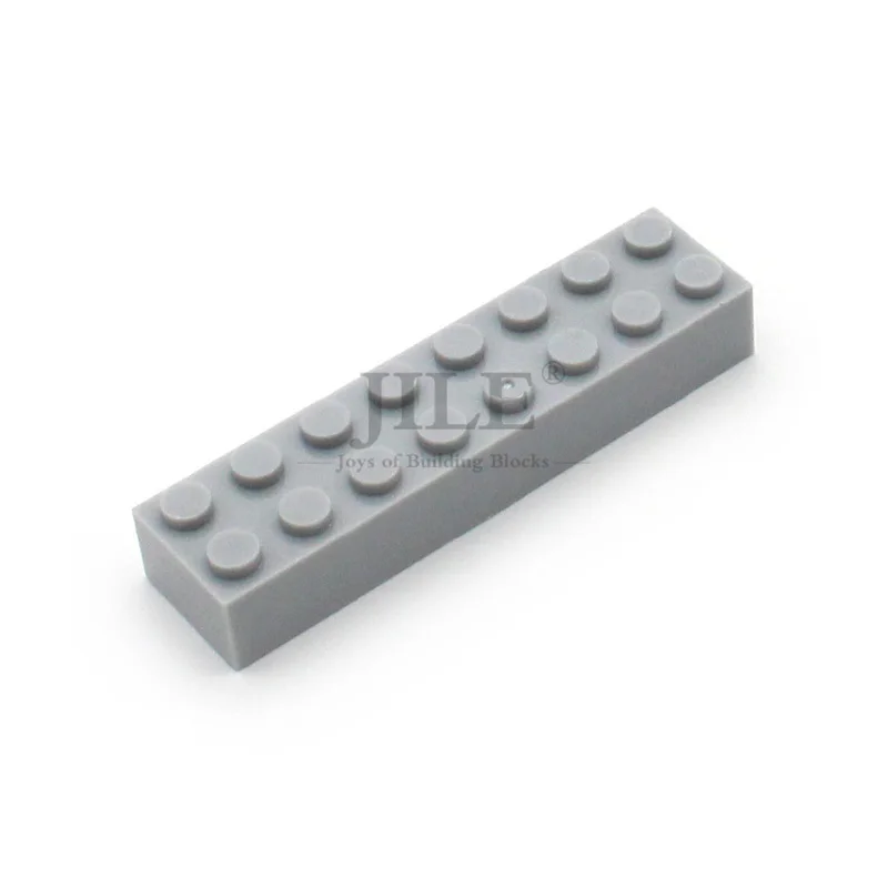 40 stks Moc Bouwsteen Dikke Baksteen 2x8 3007 DIY Creatieve Enlighten Basics Klassieke Sets Compatibel Assembleert Deeltjes speelgoed