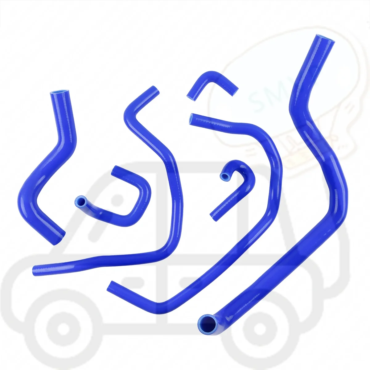 

7PCS 3PLY For 1997-2001 Honda Prelude BB6 BB8 H22A SIR / Type-S / VTI Car Tools Silicone Radiator Hose Heater Coolant Pipe Tube