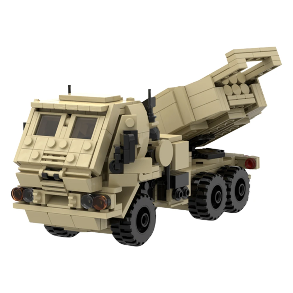 SETBRICKS MOC M142 HIMARS M1140 FMTV Lkw Bausteine Armee Sammlung Modell Sets Ziegel Kinder Geschenk Spielzeug