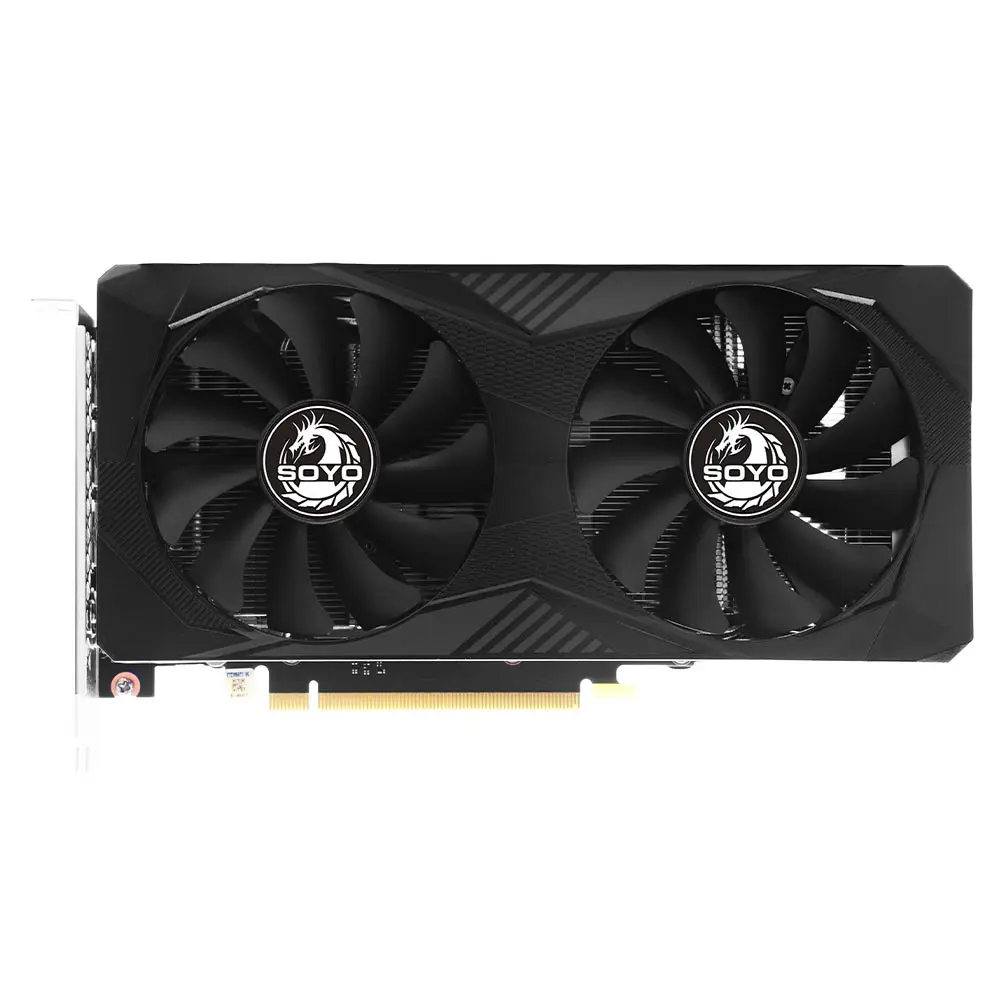 SOYO NVIDIA GeForce RTX 3060 Ti 8 GB GDDR6 256 Bit Grafikkarte PCIe 4.0 x16 4864 CUDA Cores HDMI DP 8 nm Ampere-Architektur Gaming-Grafikkarte Desktop