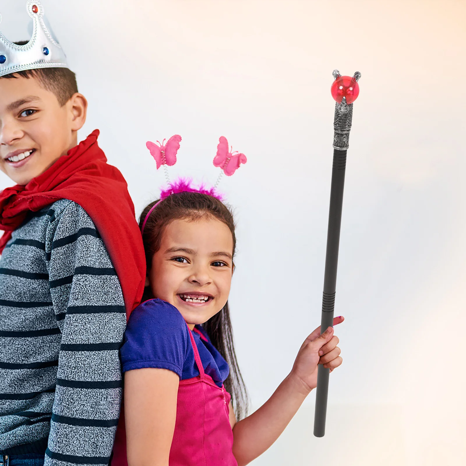 Kostium z różdżką, rekwizyt na ceremonię, dekoracja na koronację, występ na scenie, odgrywanie ról, Halloween, cosplay, laska do chodzenia