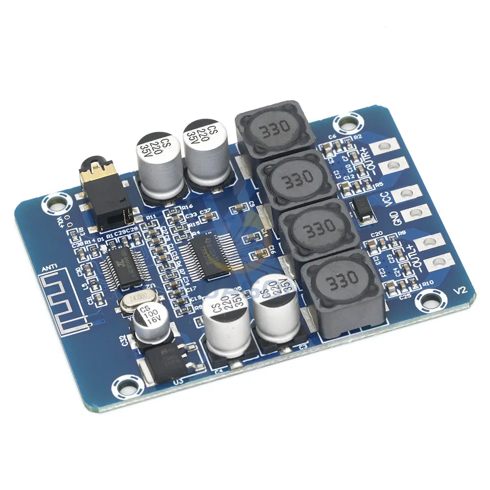 TPA3118 2x30W DC 8-26V Stereo audio Bluetooth Digital power Amplifier Board For diy Toys Model amplificador amplifiers