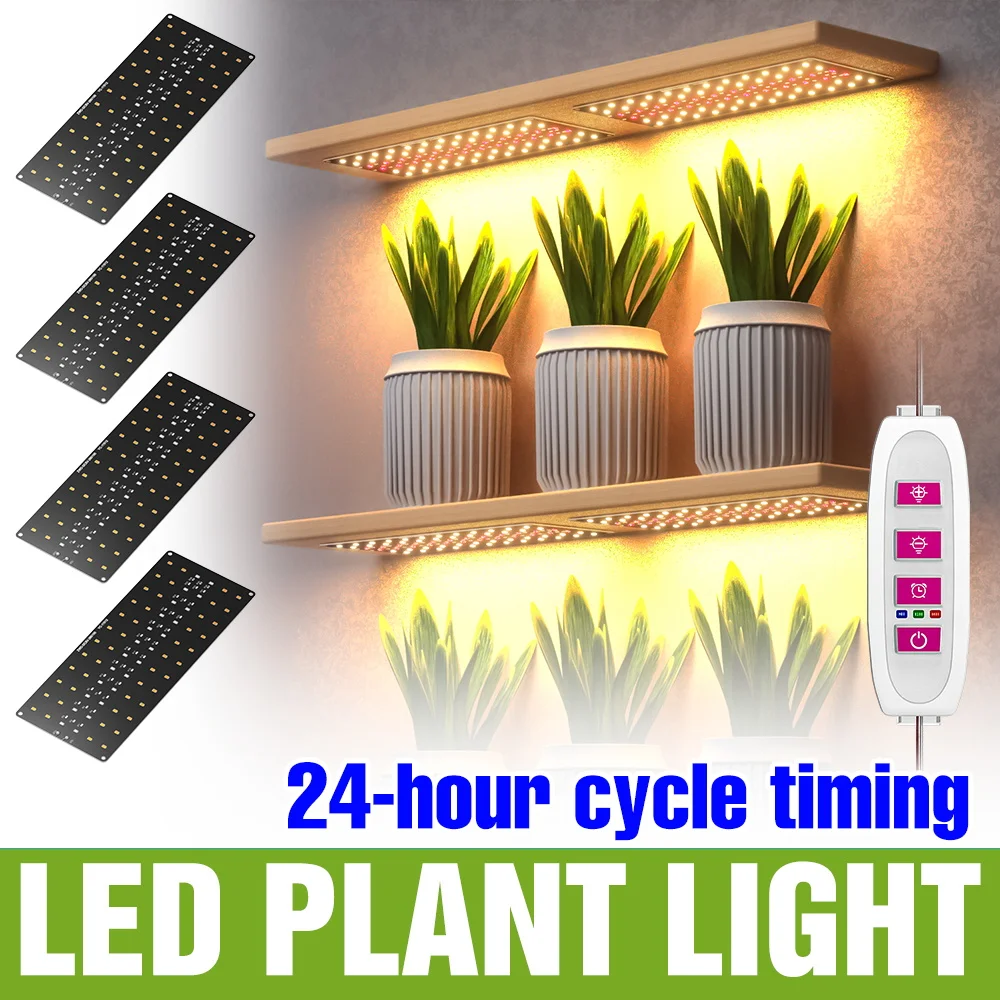 

Full Spectrum Indoor Plant Lamp USB LED Grow Fill Lamp UV/IR Quantum Board 5V Hydroponic Vegs Fruits Seedings Cultivate Lighting