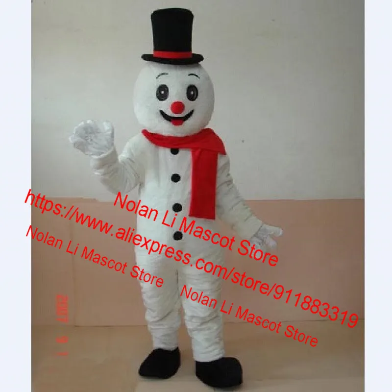 New Customized EVA Material Snowman Mascot Costume Walking Cartoon Suit Cosplay Birthday Party Festive Gifts Adult Size 054