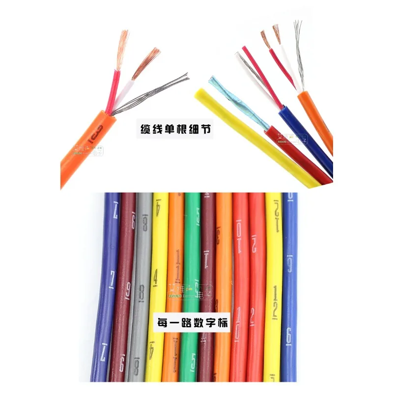 Cabo multi-core srexact de 1 metro, 2/4/8/12/16/24 canais, sinal de áudio de alta qualidade, cabo multicolorido, palco de gravação personalizado