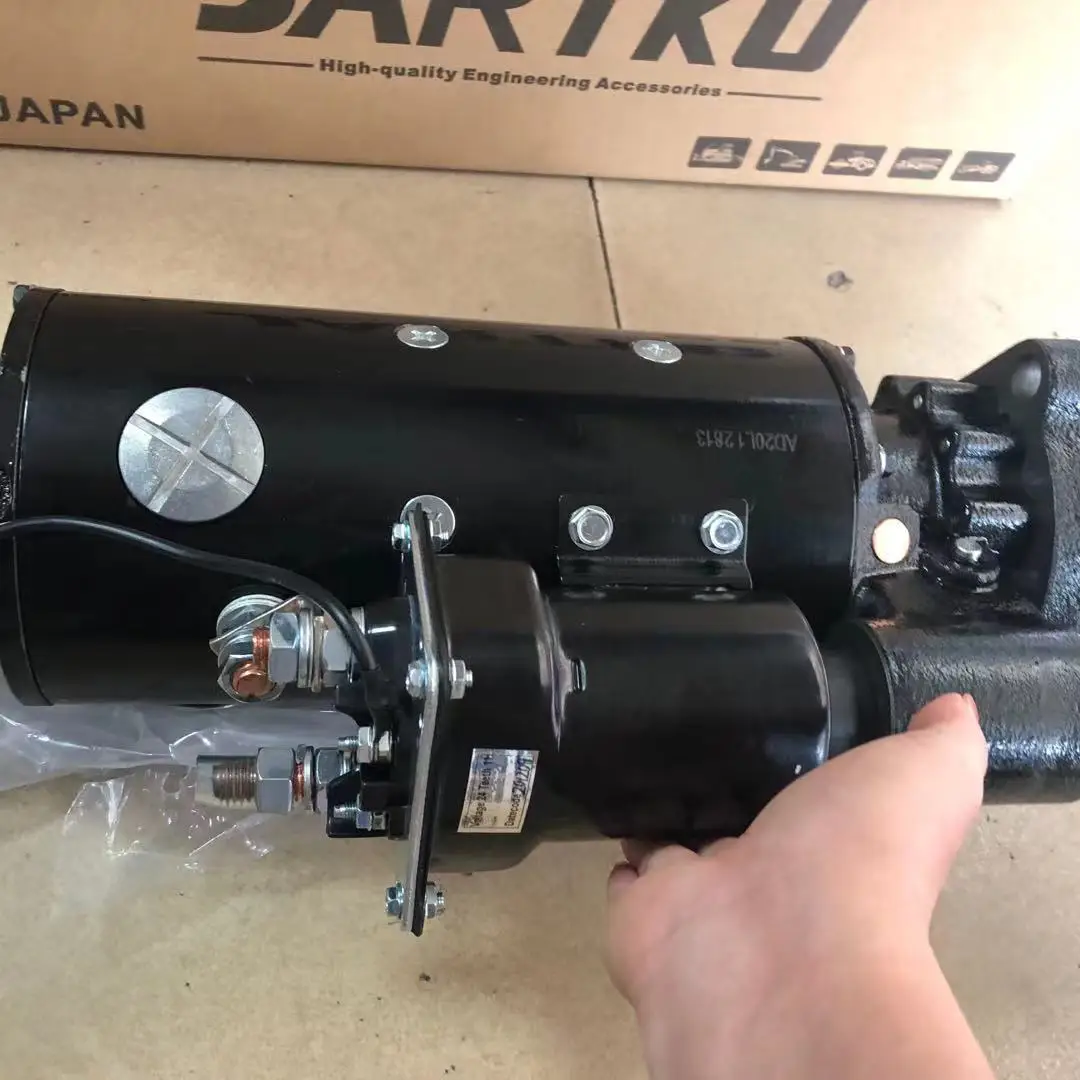 1990424 Starter 24V 12T 8.0KM Starter Motor for 3116 E325D E324D FREIGHTLINERFLC112 120 FITS CATERPILLAR 3176