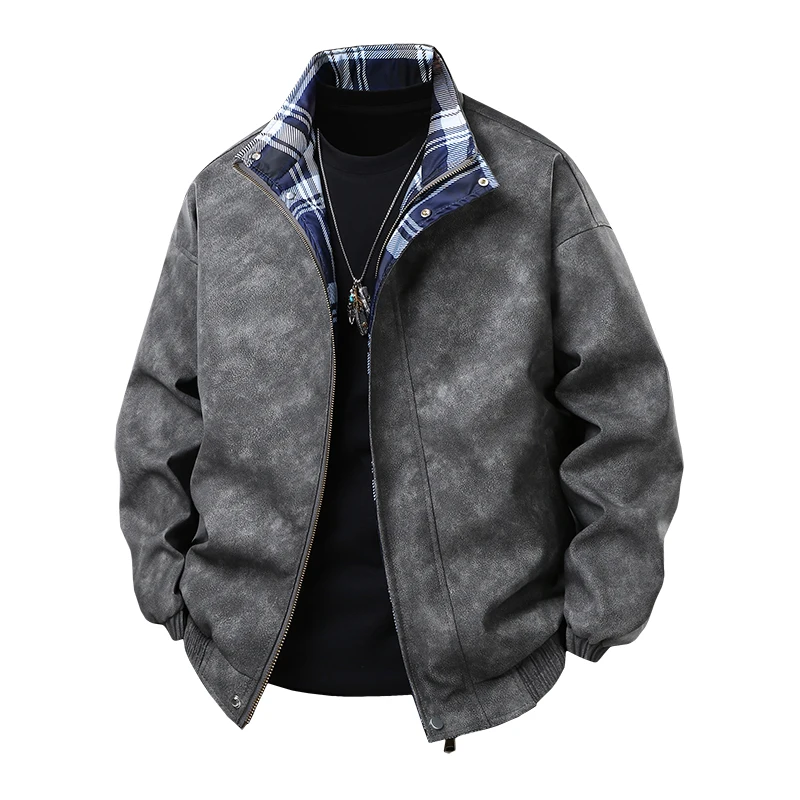 

Молодежная кожаная куртка для спорта на открытом воздухе и отдыха, модная дышащая высококачественная куртка из искусственной кожи на осень и зиму