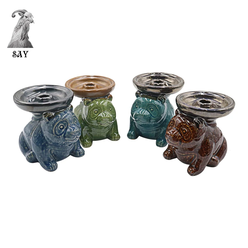 

SY Hookah Ceramics Bowl One Hole Ceramics Shisha Nargile Sheesha Narguile Chicha Cachimbas Smoking Accessories Water Pipe