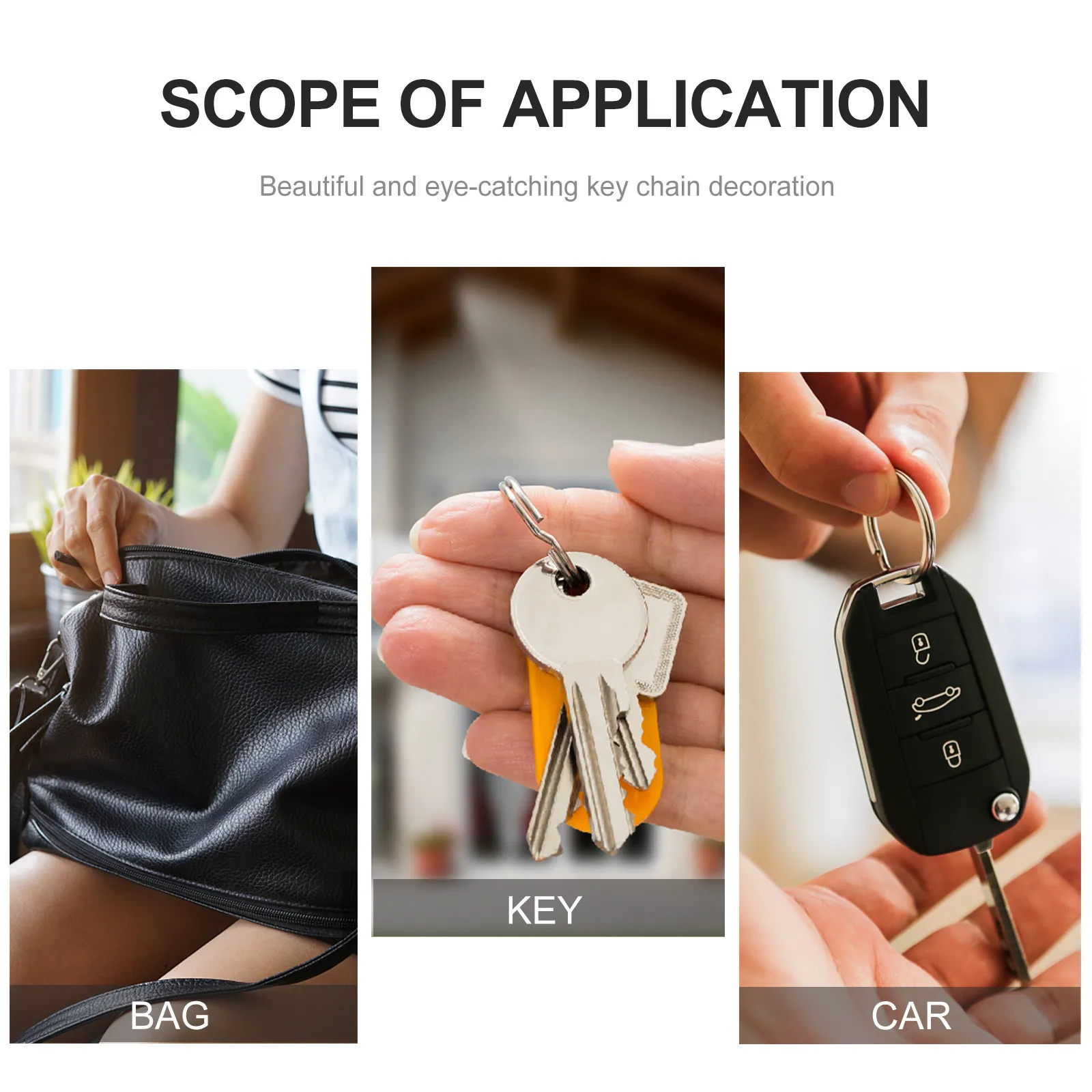 3Pcs Bubble Spirit Level Key Ring Mini Portable Keychain for Precise Angle Measuring Small Pocket Spirit Level Keychain view 2