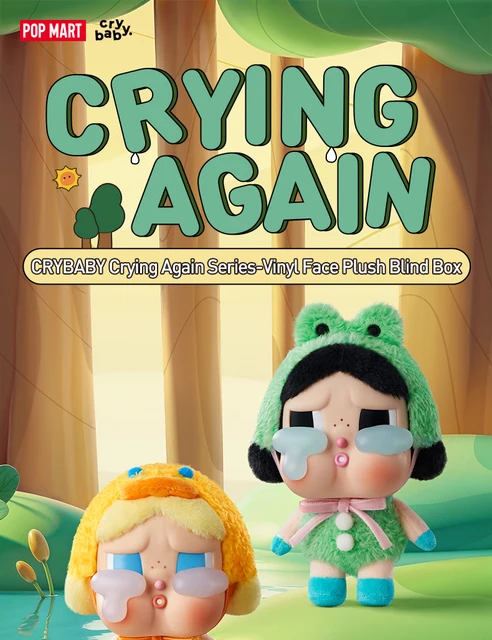 Australia Exclusive】POP MART CRYBABY Crying Again Series