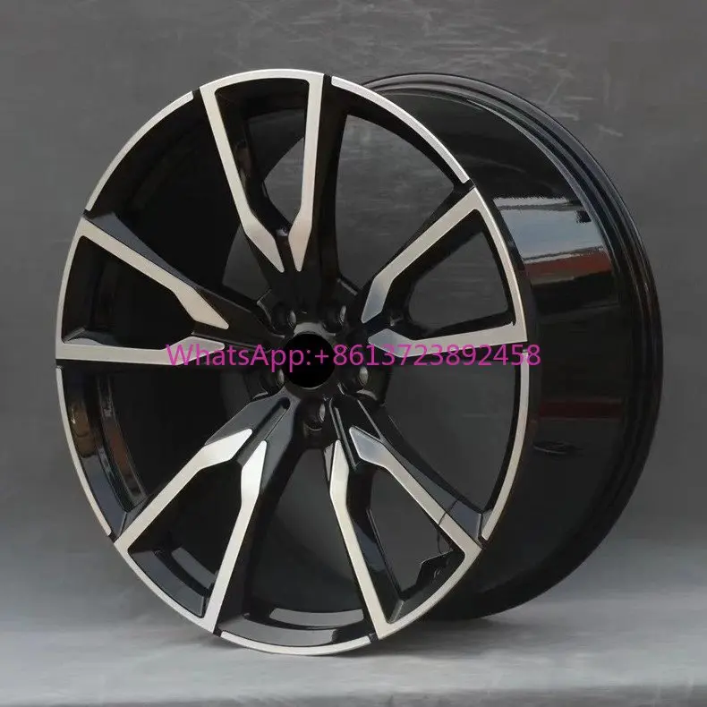 

19 Inch Classic Style Wheels Silver and Black Alloy Rims 19X8.5 19X9.5 for Bmw E90 E92 E46 M3 3 5Series