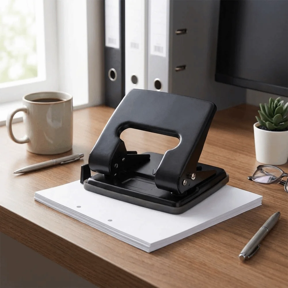 Multiple Styles Multi-Function Paper Puncher Simple Operation Stable Punching Effect Punching Tool Essential Tool Practical Tool