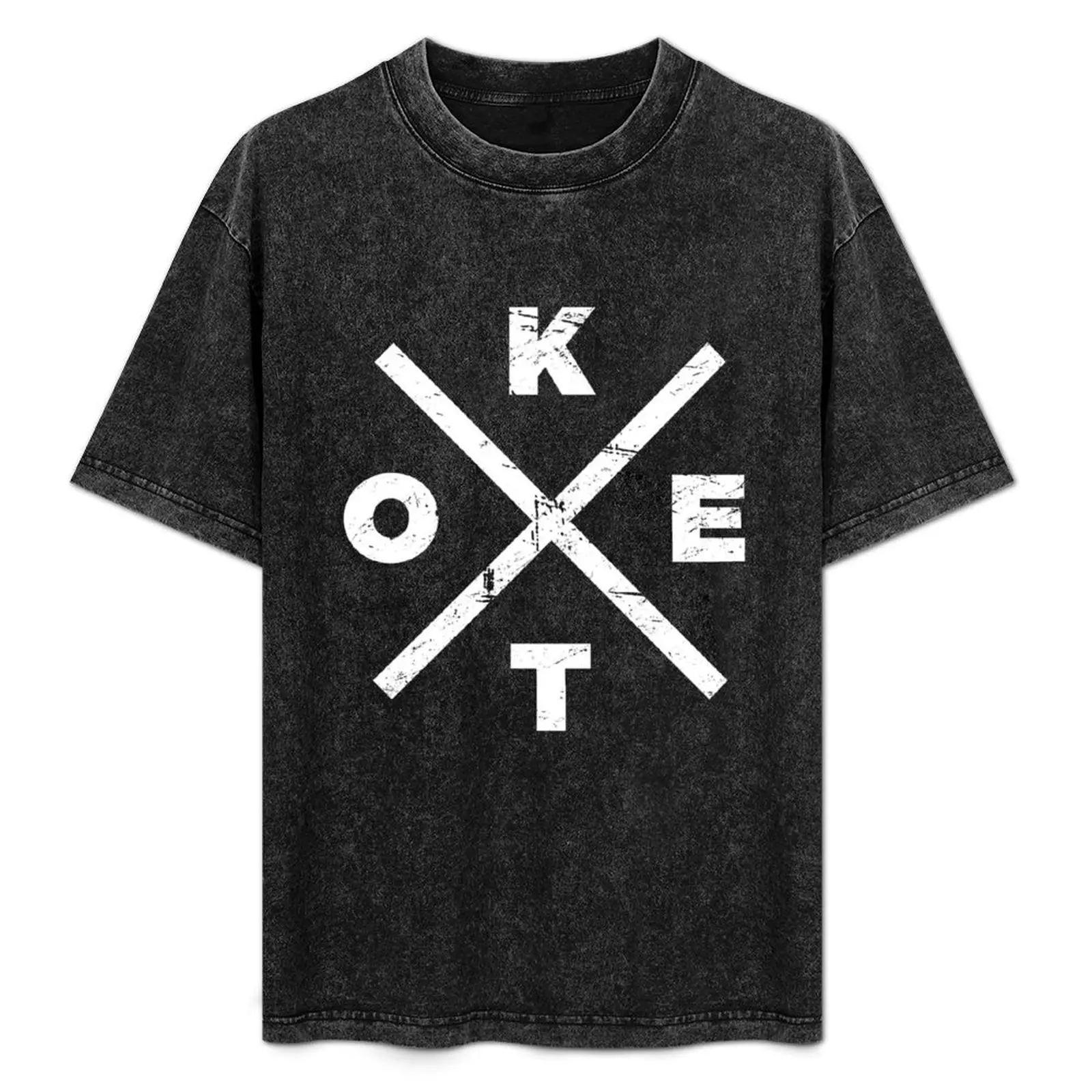 

Distressed KETO Icon T-Shirt Anti-Wrinkle Short Sleeve T-Shirt