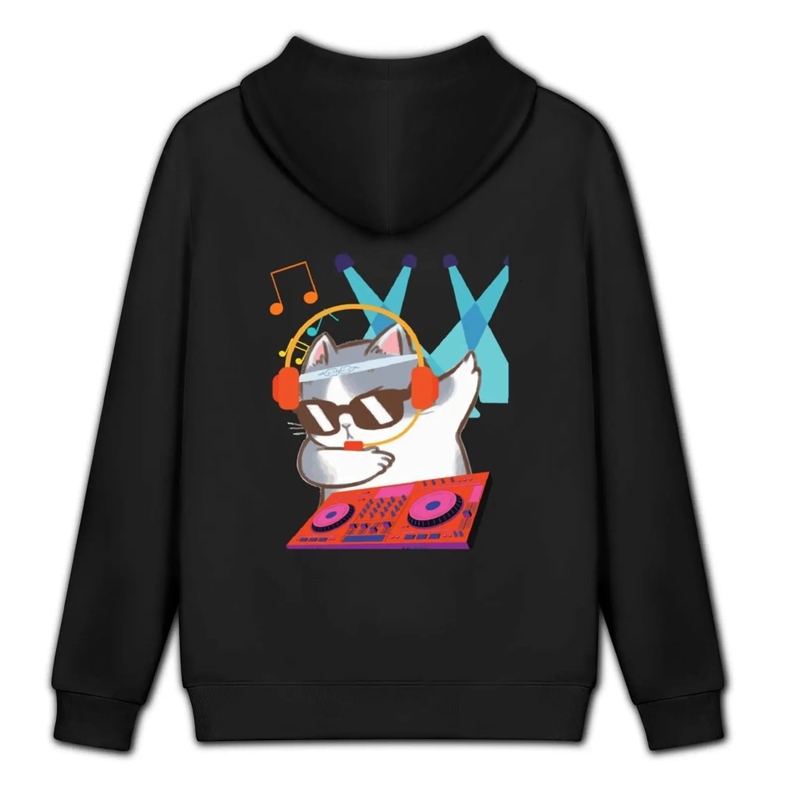 DJ CAT في دا هاوس هوديي معطف رجالي بلوزة ملابس رجالية أزياء الرجال هوديي