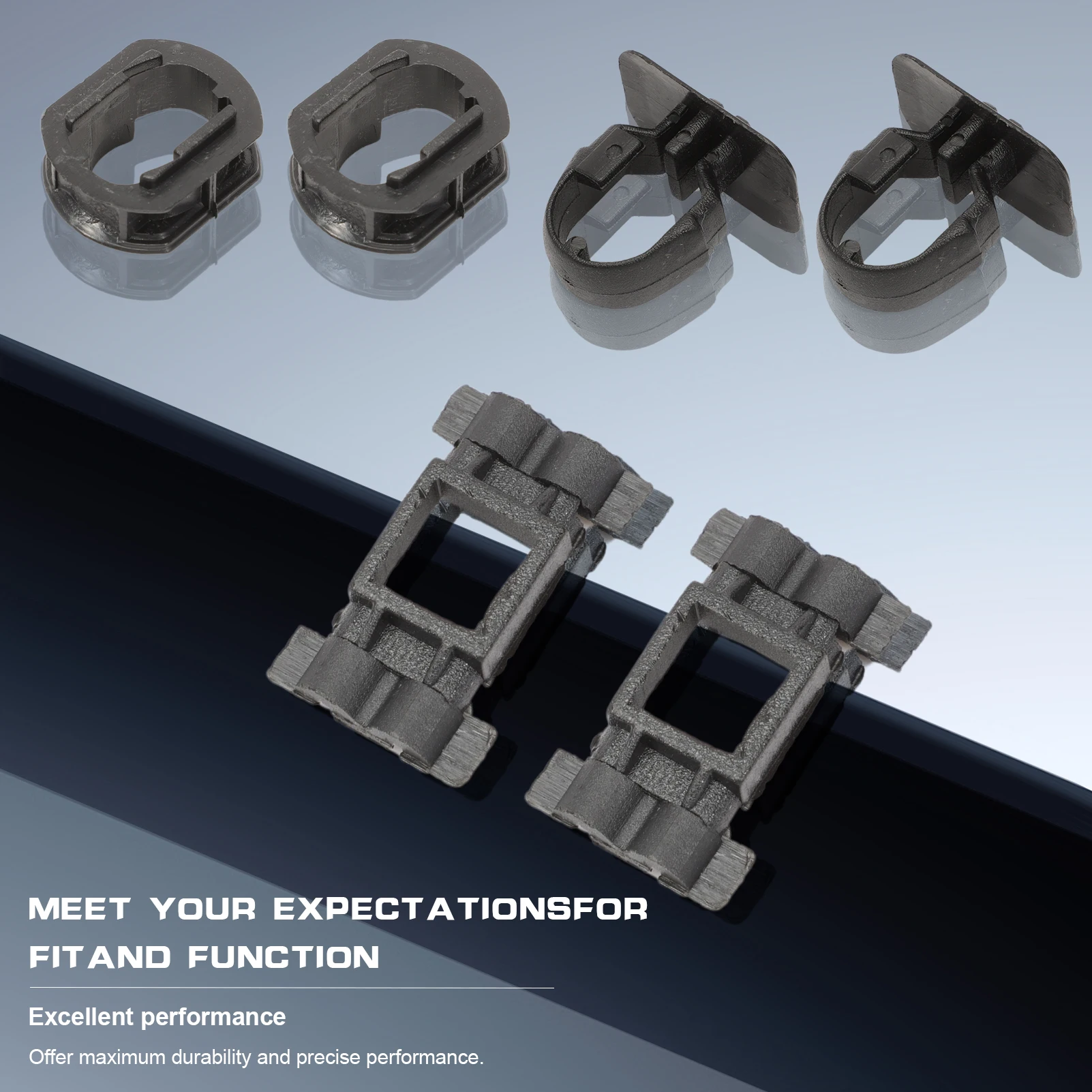 Pack of 80 Trim Sill Mounting Clips Set For C Class W202 S202 E Class W210 S210 CLK C20 SLK R170 Side A0099884078 A0029883881 - Image 5