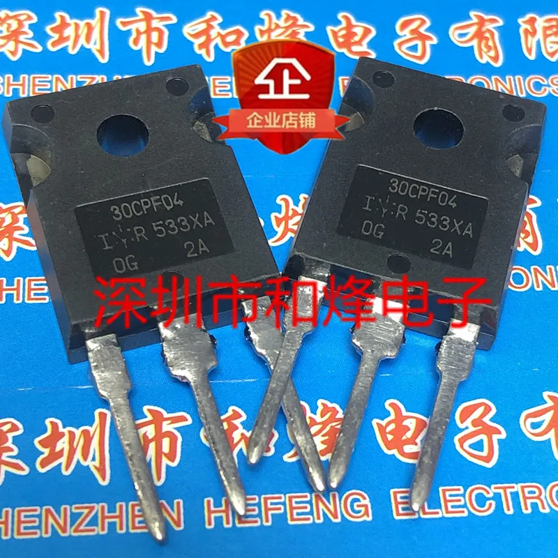 5PCS-10PCS 30CPF04 TO-247 400V 30A NEW AND ORIGINAL ON STOCK