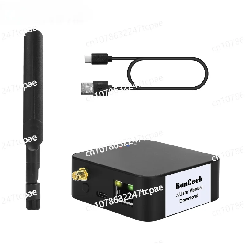 HamGeek HMG-01 Plus POE Universal ZigBee Gateway ZigBee Coordinator for CC2652P7 Module Black/White (USB Data Cable optional)