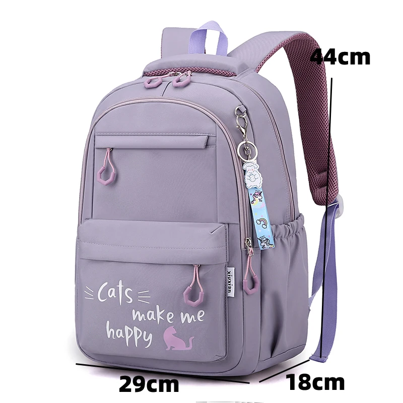 Kids School Bag 2024 New Cute School Backpack for Girls Children Kawaii Bookbag Primary Students Gift Large Capacity Backpack