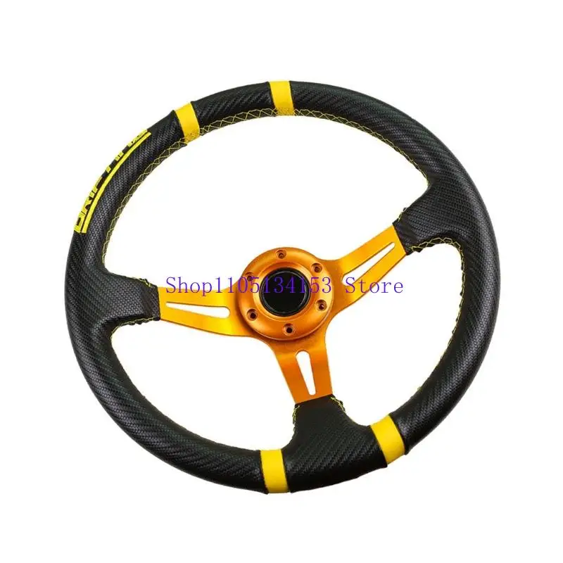 

hg89 Quick Install Hurrying Steering 350mm Embroidery Detailing Standard Not Slip Handle