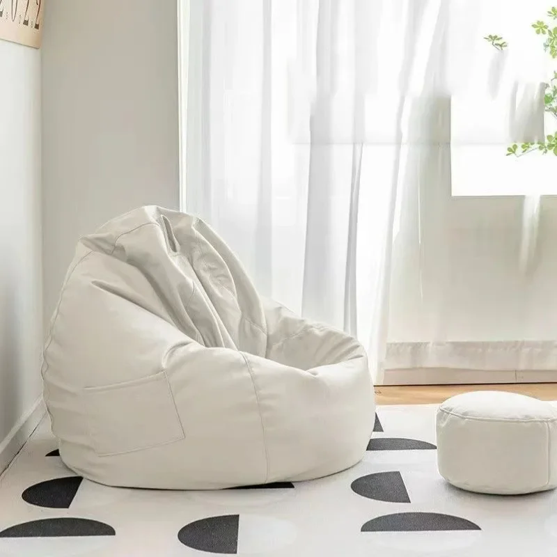 Sarung bantal taman, Beanbag luar ruangan anti air, bantal santai Puffy, sofa luar ruangan, pengisian besar Divano Esterno Da Giardino Furniture