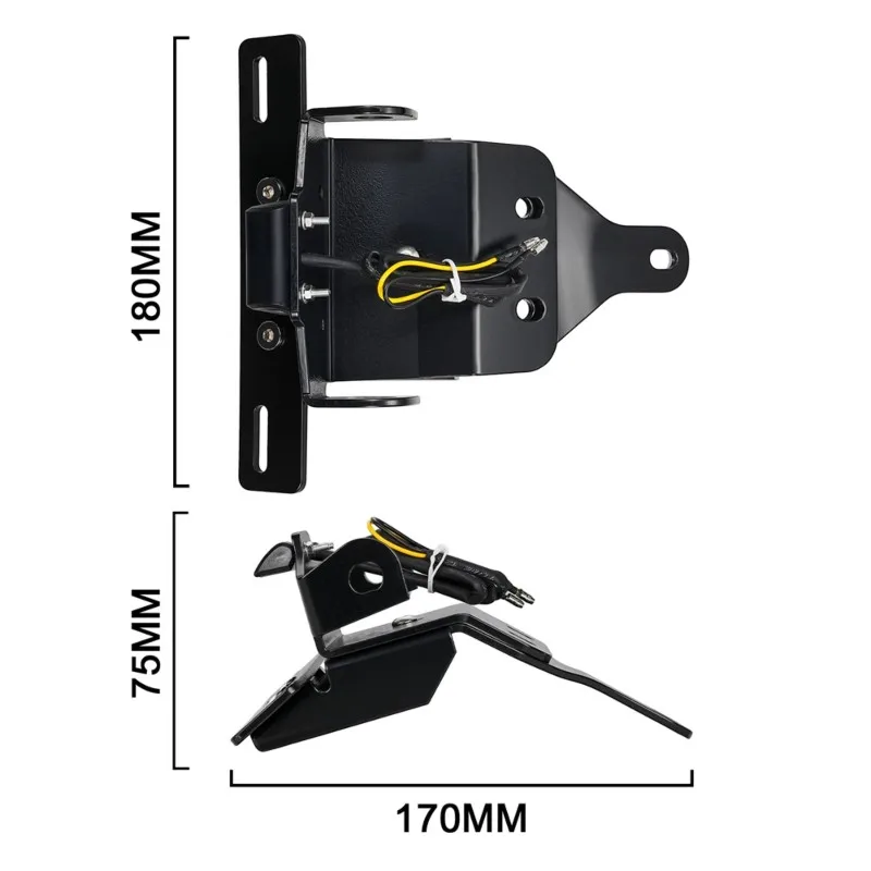 A99F-Fender Eliminator License Plate Holder For CFMOTO 450NK