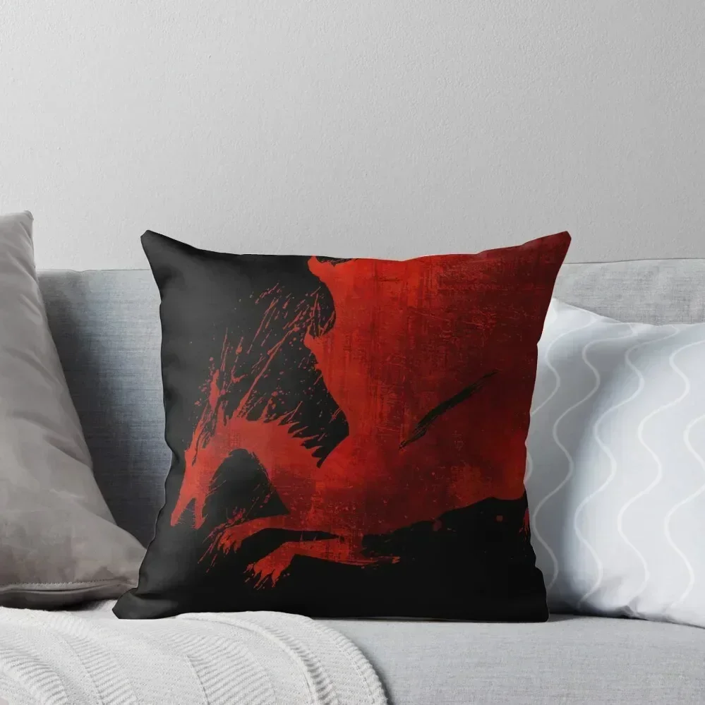 

Dragon Age Origins: Blood Dragon V2 Throw Pillow New year autumn decoration pillow