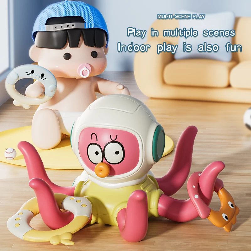 الأطفال في الهواء الطلق داخلي حلقة إرم لعبة مجموعة متعة الأخطبوط تعويم حمام سباحة اللعب Jouets صب Enfants تتجه المنتجات #2