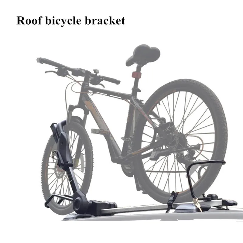 Universal 50kg Bicycle Fixed Frame Mountain Bike Aluminium Alloy Rack Bracket Upgrade With Two Locks Bicycle Carrier For Cars