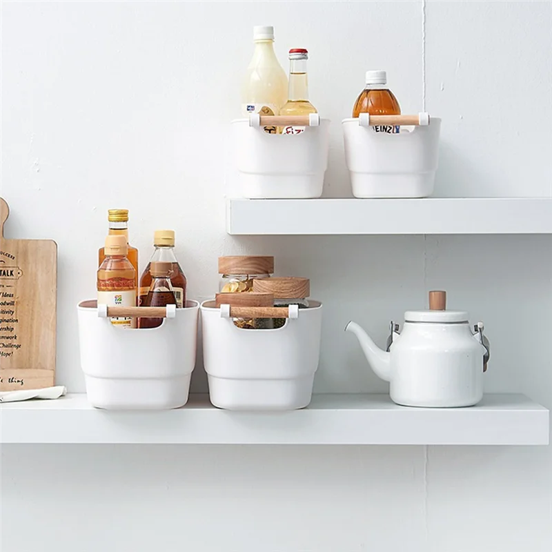 

A96K-Desktop Sundries Storage Box Storage Basket Kitchen Living Room Snack Toys Storage Arrangement Storage Basket