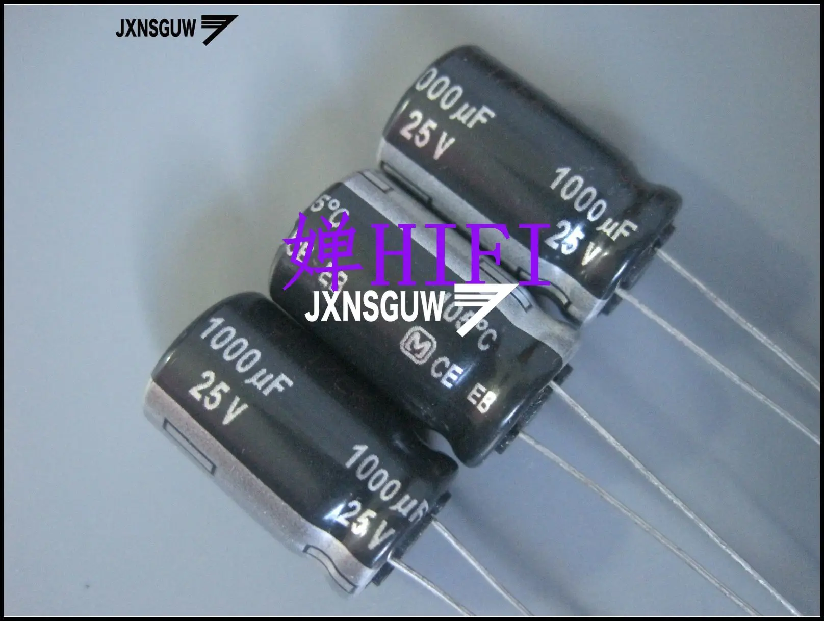 

20PCS Matsushita EB 25V1000UF 12.5X20MM Audio Aluminum Electrolytic Capacitor 1000UF/25V 105 degrees 1000uF 25V Silver word